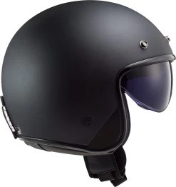 LS2 OF601 Bob Solid Matt Black XS -Motorcycle Equipment 505150b