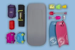 Halfords 420L Roof Box - Grey -Motorcycle Equipment 518099i