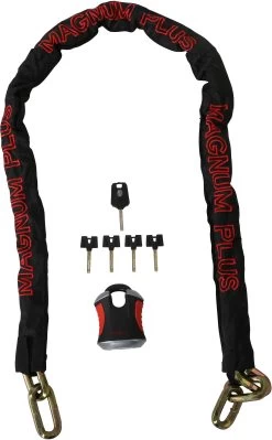 MagnumPlus Colossus Chain 1.8m X 12mm With Padlock -Motorcycle Equipment 536042c