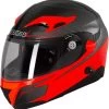 Duchinni Colt D405 Full Face Helmet Black/Orange - L -Motorcycle Equipment 557774
