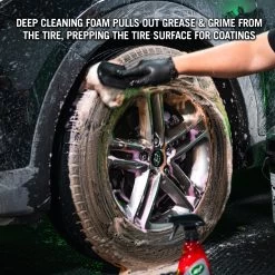 Turtle Wax Hybrid Solutions Hyper Foam Wheel Cleaner & Tyre Prep 680ml -Motorcycle Equipment 620966c