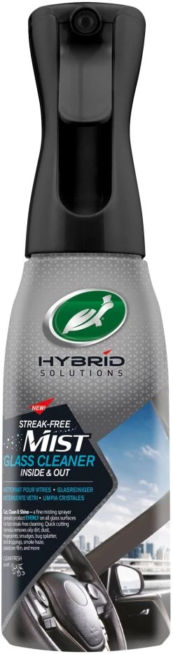 Turtle Wax Hybrid Solutions Streak-Free Mist Glass Cleaner Inside & Out 591ml