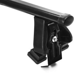 Halfords Non-Rail 1.15m Steel Roof Bars SET025 (Pair) -Motorcycle Equipment 677814b