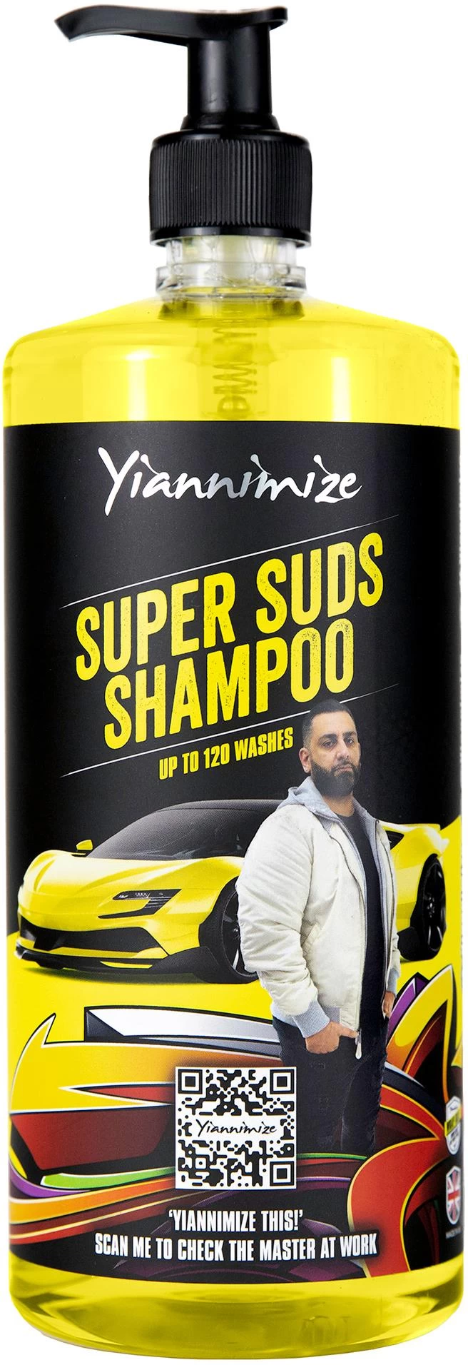 Yiannimize Super Suds Shampoo 1L 3 Yiannimize Super Suds Shampoo 1L