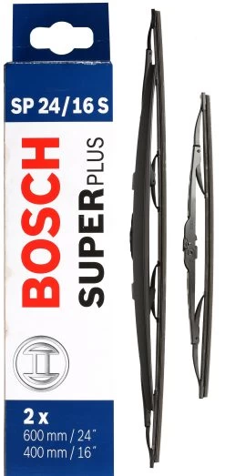 Bosch SP24/16S Wiper Blades - Front Pair