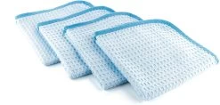 The Rag Company Waffle Weave Glass Towels 4 Pack
