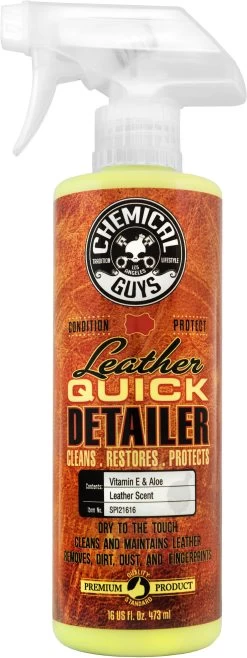 Chemical Guys Leather Quick Detailer Matte 16oz