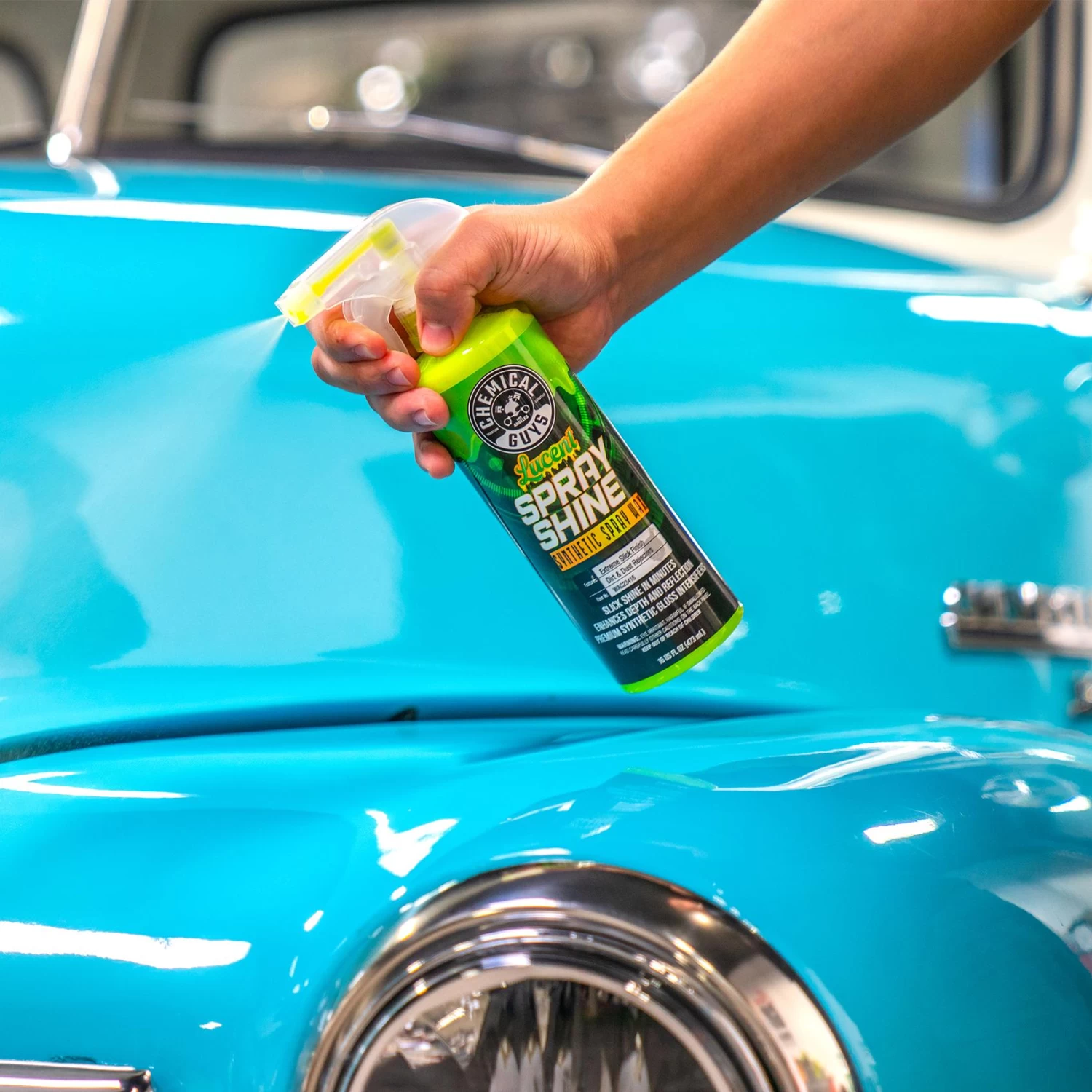Chemical Guys Lucent Spray Shine Synthetic Wax 16oz 4 Chemical Guys Lucent Spray Shine Synthetic Wax 16oz - Image 2