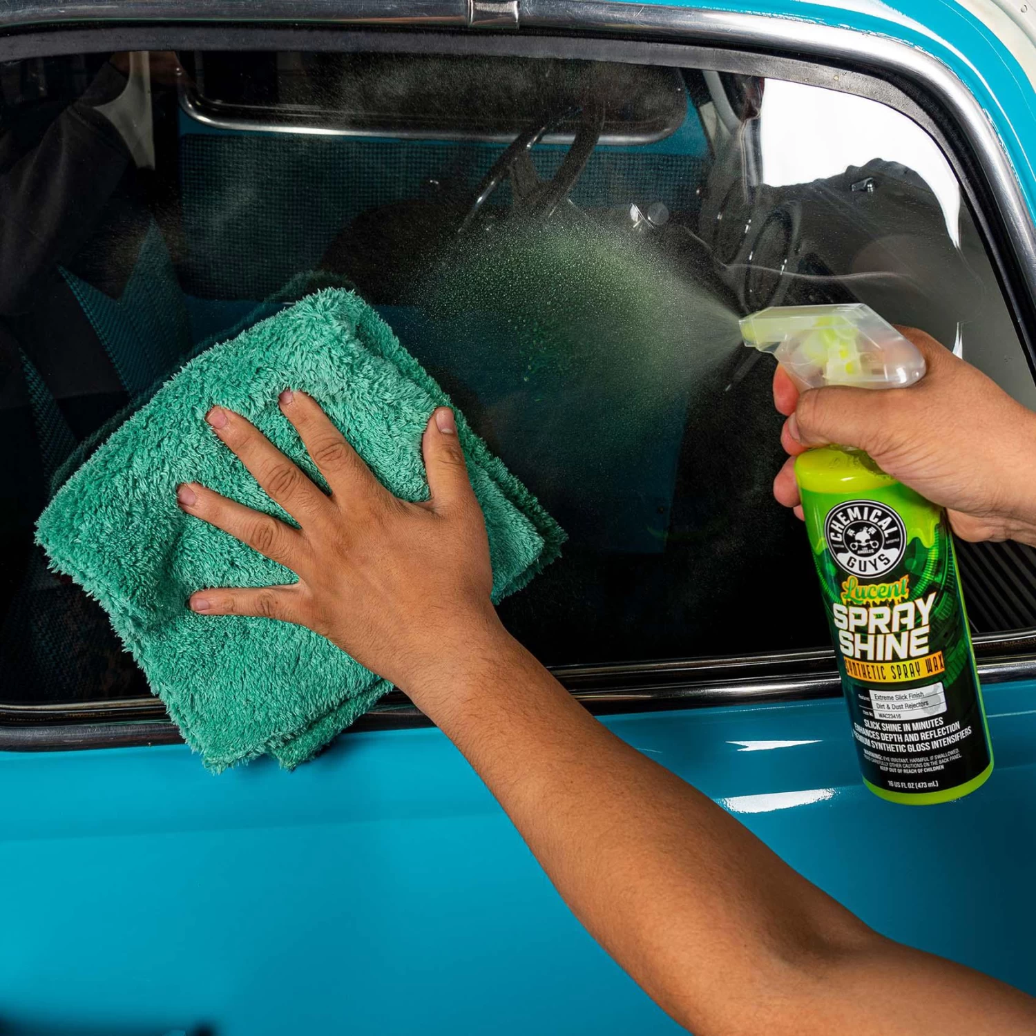 Chemical Guys Lucent Spray Shine Synthetic Wax 16oz 10 Chemical Guys Lucent Spray Shine Synthetic Wax 16oz - Image 8