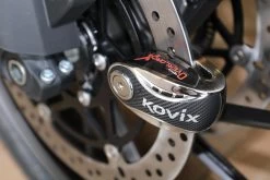 Kovix KNX10 10mm 120db Alarm Disc Lock - Brushed Metal 8 Kovix KNX10 10mm 120db Alarm Disc Lock - Brushed Metal -Motorcycle Equipment 723806b