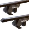 Halfords Raised Rail Steel Roof Bars Set R2 - 120cm Length