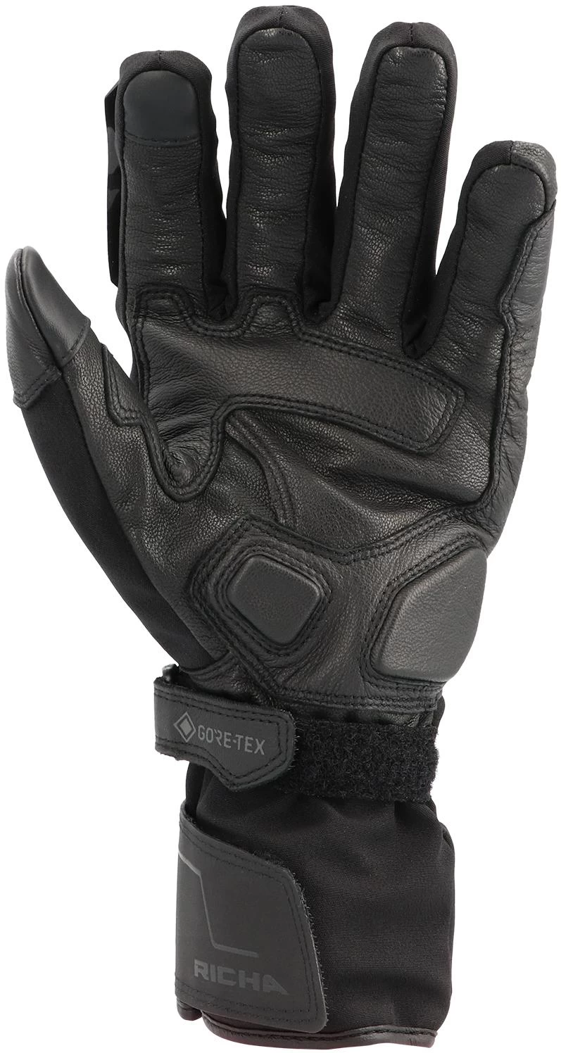 Richa Gladiator GTX Glove - Black 4 Richa Gladiator GTX Glove - Black - Image 2