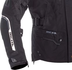 Richa Infinity 2 Lady Jacket - Black -Motorcycle Equipment 729406b