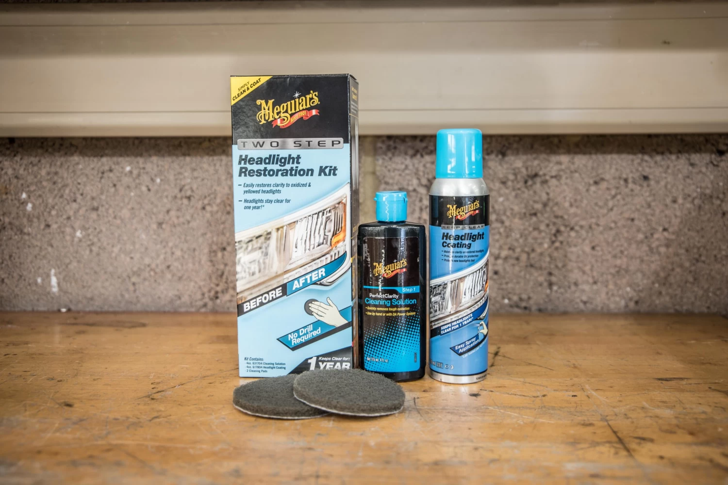 Meguiars 2 Step Headlight Restoration Kit 4 Meguiars 2 Step Headlight Restoration Kit - Image 2