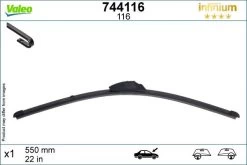 Valeo Infinium Single Wiper Blade 116 -Motorcycle Equipment 768286d