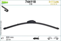 Valeo Infinium Single Wiper Blade 118 -Motorcycle Equipment 768294d
