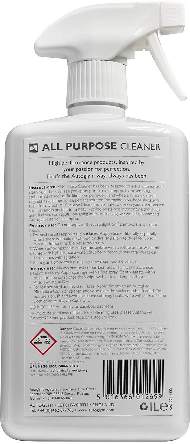 Autoglym All-Purpose Cleaner 1L 5 Autoglym All-Purpose Cleaner 1L - Image 3