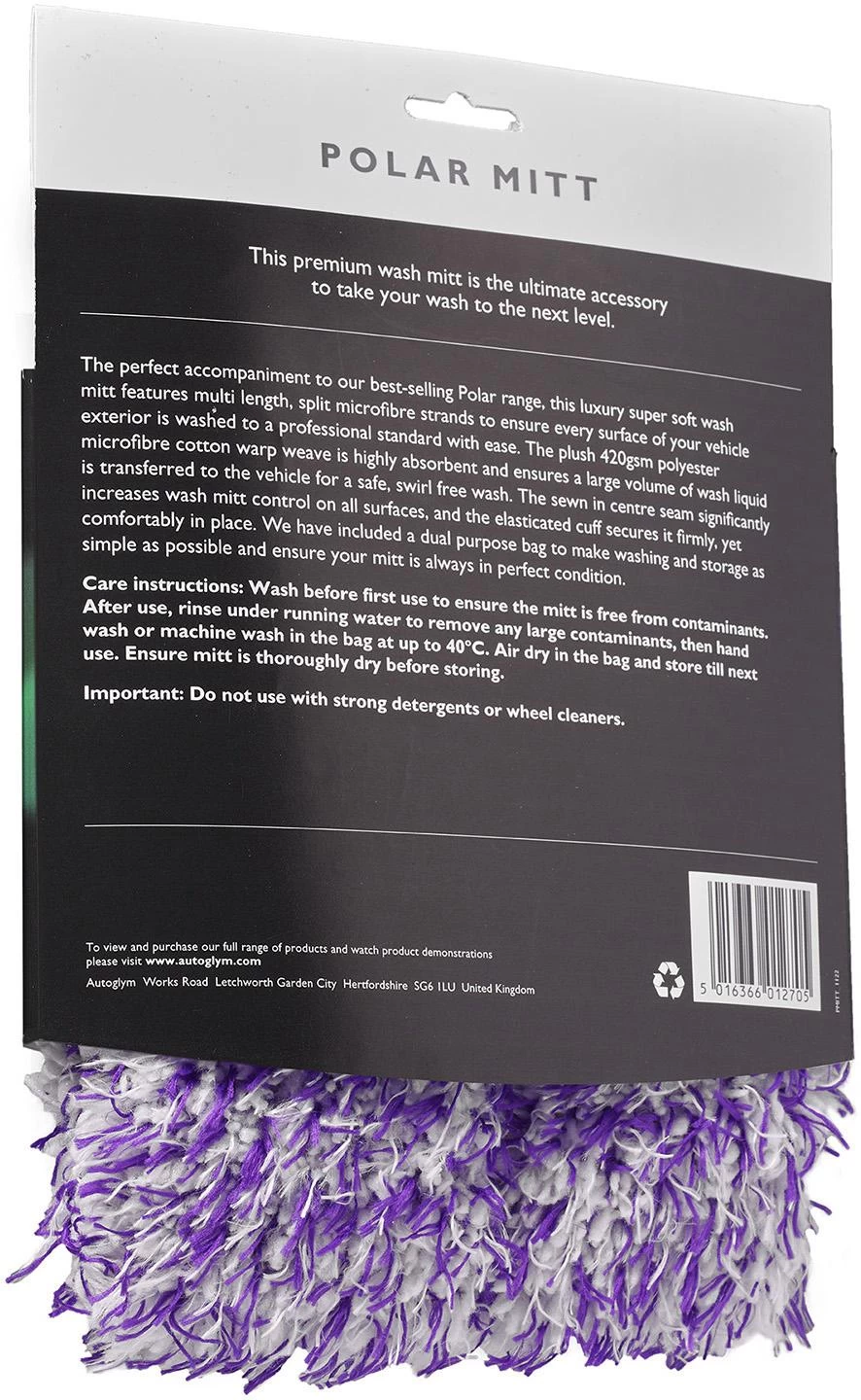 Autoglym Polar Wash Mitt 6 Autoglym Polar Wash Mitt - Image 4