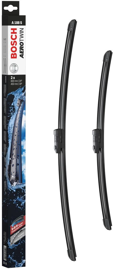 Bosch A188S Wiper Blade - Front Pair 4 Bosch A188S Wiper Blade - Front Pair - Image 2