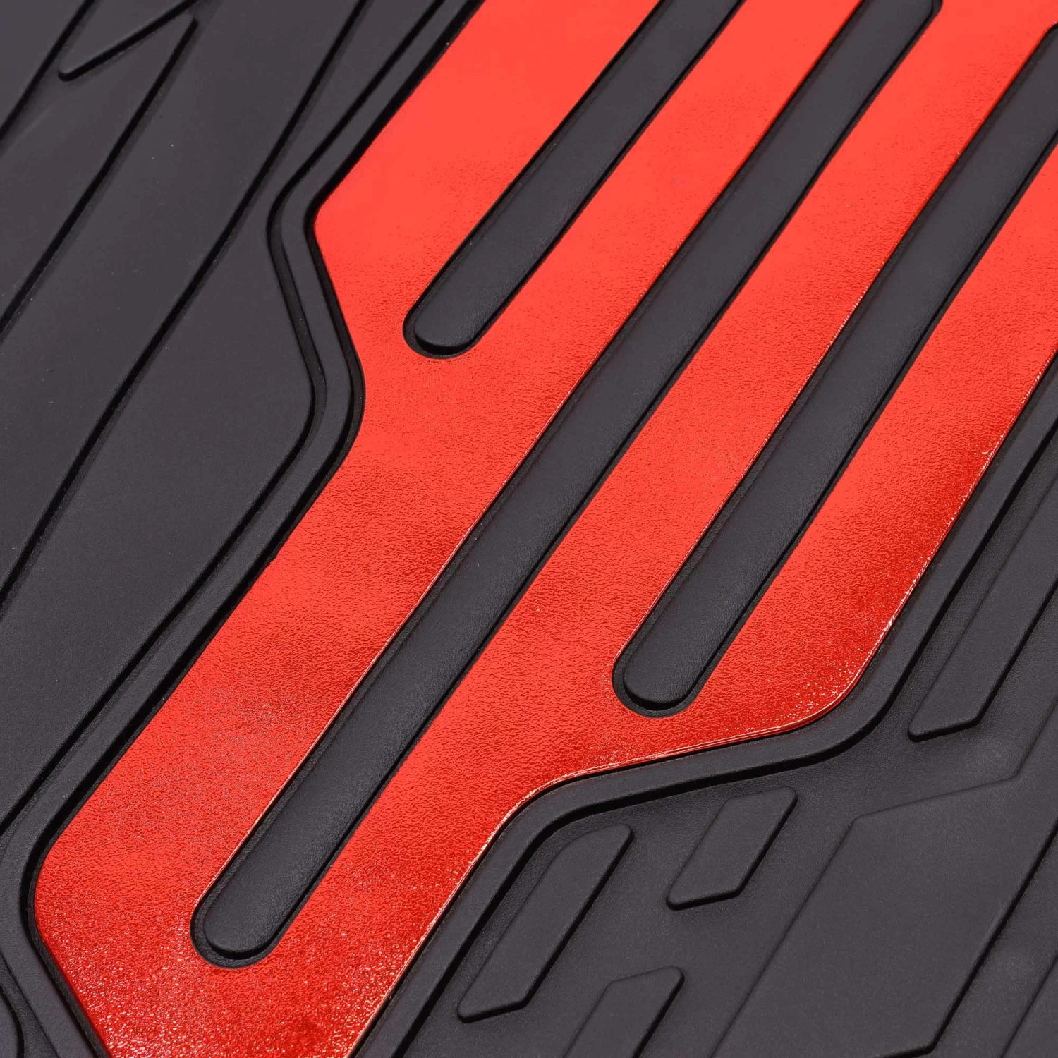 Streetwize Adonia "Metallic" Red Heel Pad Mat Set 5 Streetwize Adonia "Metallic" Red Heel Pad Mat Set - Image 3