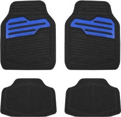 Streetwize Adonia "Metallic" Blue Heel Pad Mat Set