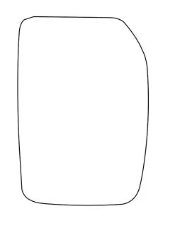 Summit Commercial Backing Plate Mirror Glass TCG7RB -Motorcycle Equipment 850153b