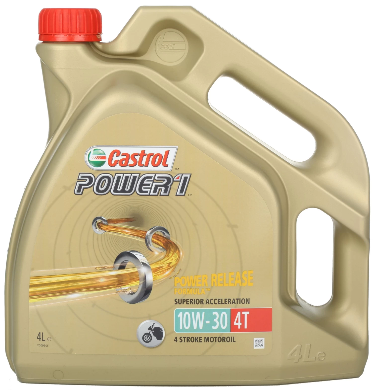 Castrol Power 1 4T 10W/30 Motorcycle Engine Oil - 4ltr 2 Castrol Power 1 4T 10W/30 Motorcycle Engine Oil - 4ltr