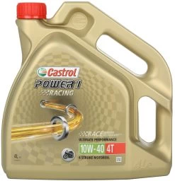 Castrol Power 1 Racing 4T 10W/40 Motorcycle Engine Oil - 4ltr