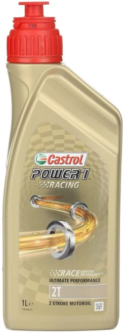 Castrol Power 1 Racing 2T Motorcycle Engine Oil - 1ltr