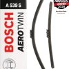 Bosch A539S Wiper Blades - Front Pair