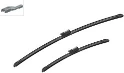 Bosch A539S Wiper Blades - Front Pair 8 Bosch A539S Wiper Blades - Front Pair -Motorcycle Equipment 974428b