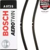 Bosch A073S Wiper Blades - Front Pair -Motorcycle Equipment 974733