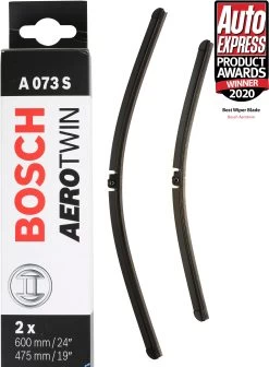 Bosch A073S Wiper Blades - Front Pair