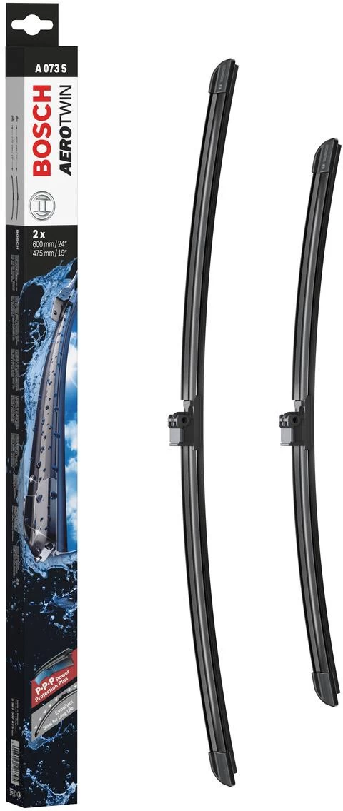 Bosch A073S Wiper Blades - Front Pair 4 Bosch A073S Wiper Blades - Front Pair - Image 2